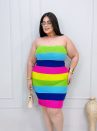 vestido marieva colors plus size 2084
