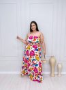 vestido kamala off white plus size 1959
