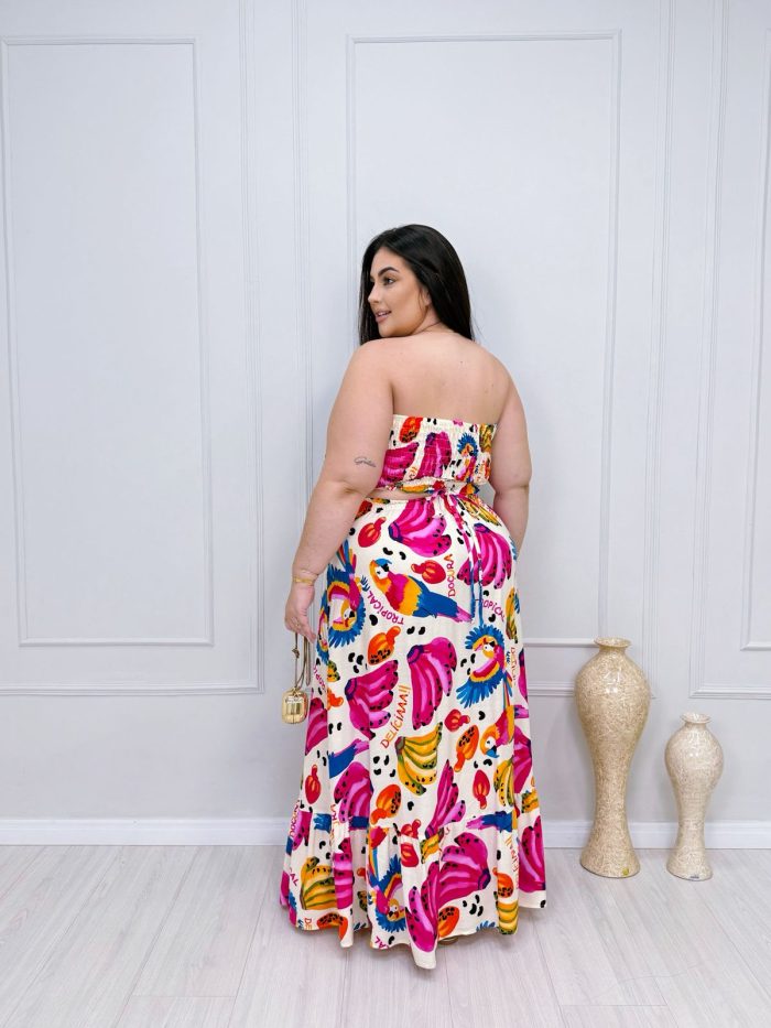 vestido kamala off white plus size 1959 vestido kamala off white plus size 1959