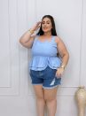 short cami jeans plus size 2133