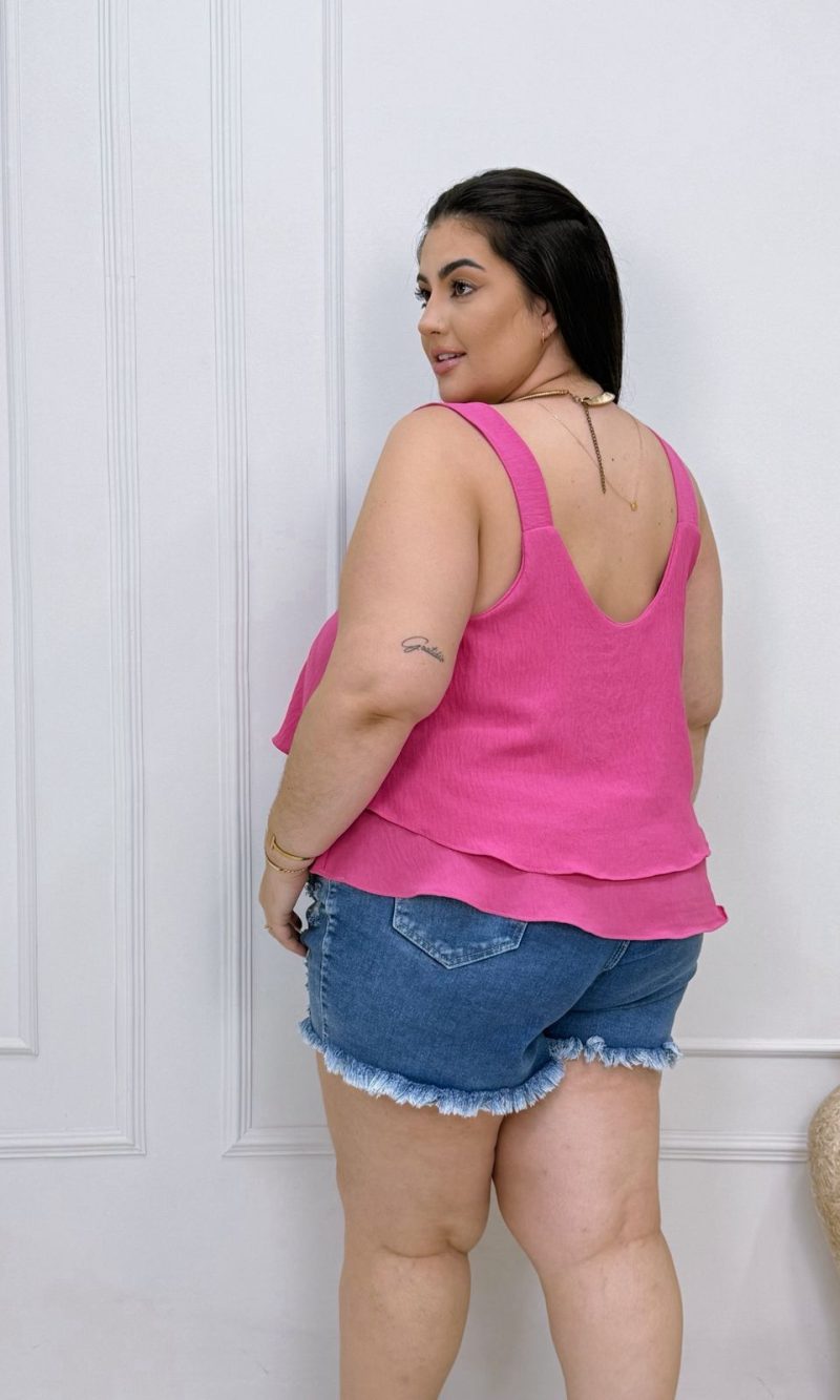 short cami jeans plus size 2133