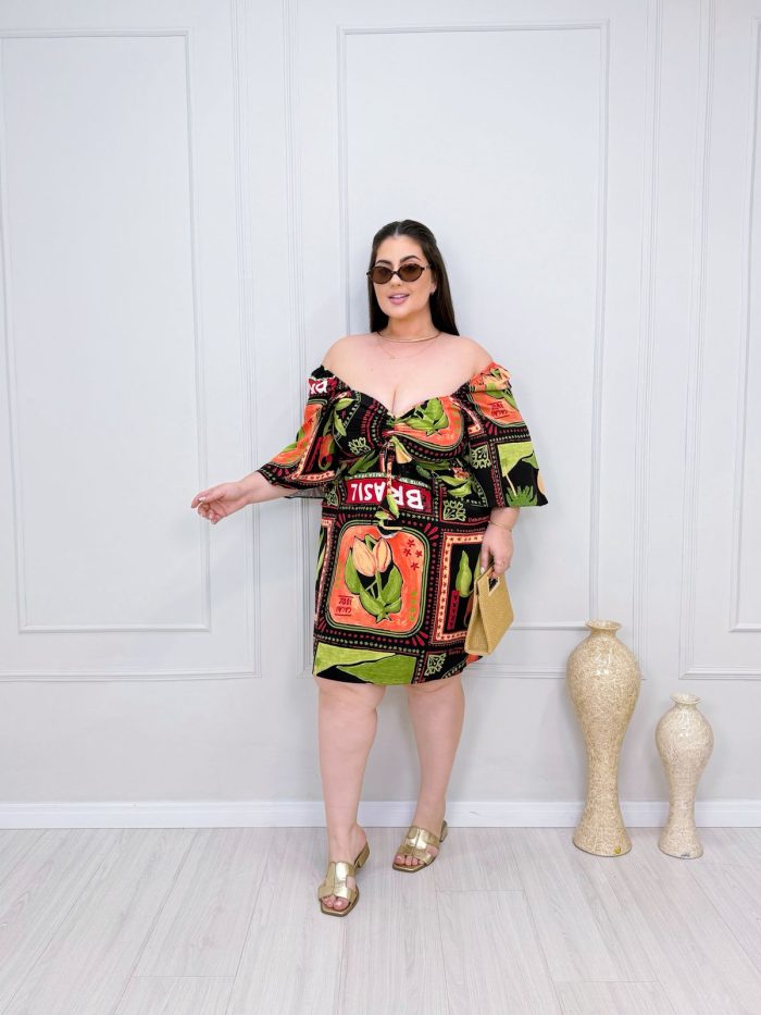 vestido shay preto plus size 2120