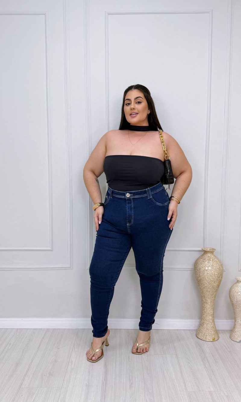 calça kesya jeans plus size 2051