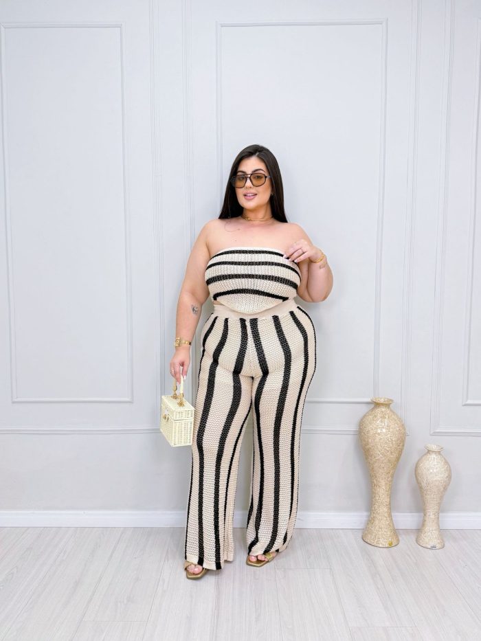 conjunto nurya nude plus size 2099