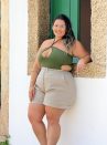 body layla verde plus size 2242
