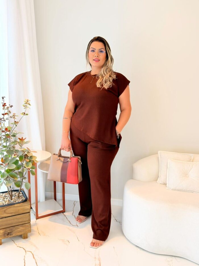 conjunto berenice preto plus size 2287