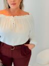 calça ludy vinho plus size 2327