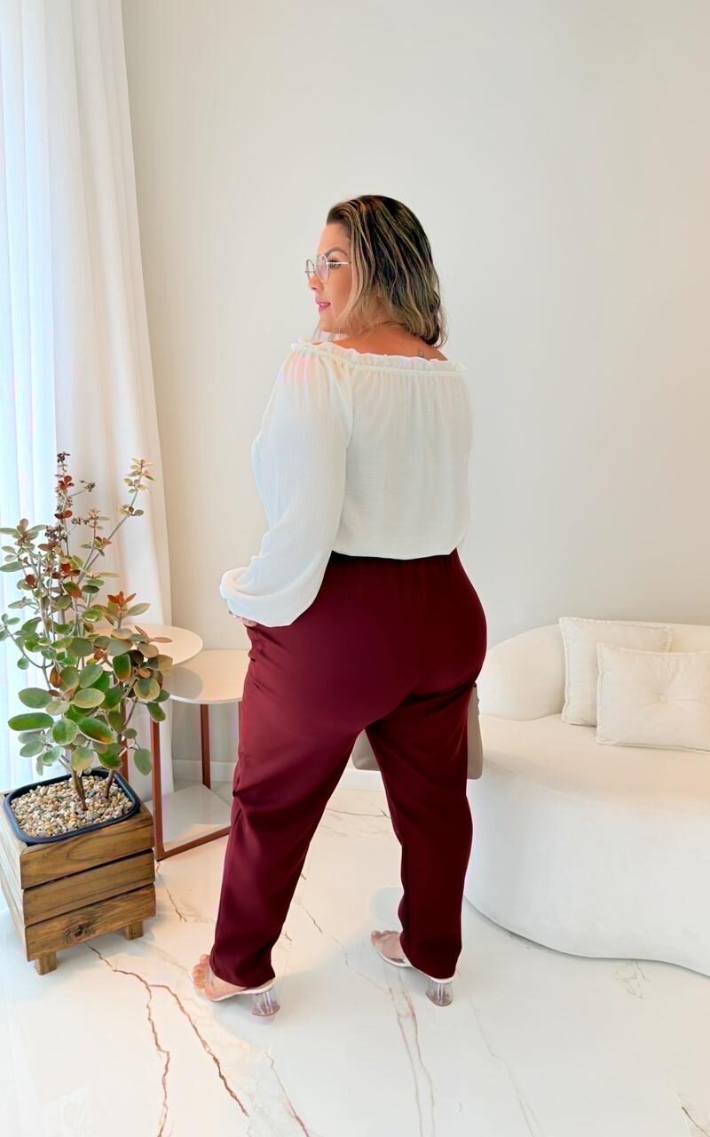 calça ludy vinho plus size 2327 calça ludy vinho plus size 2327