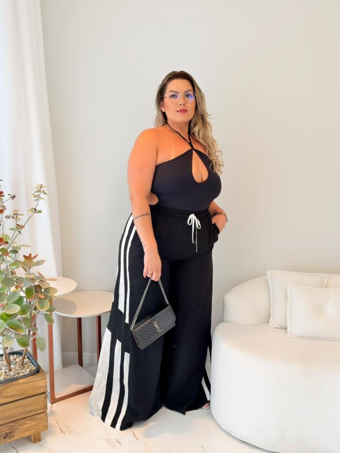 calça dublin preta plus size 2319