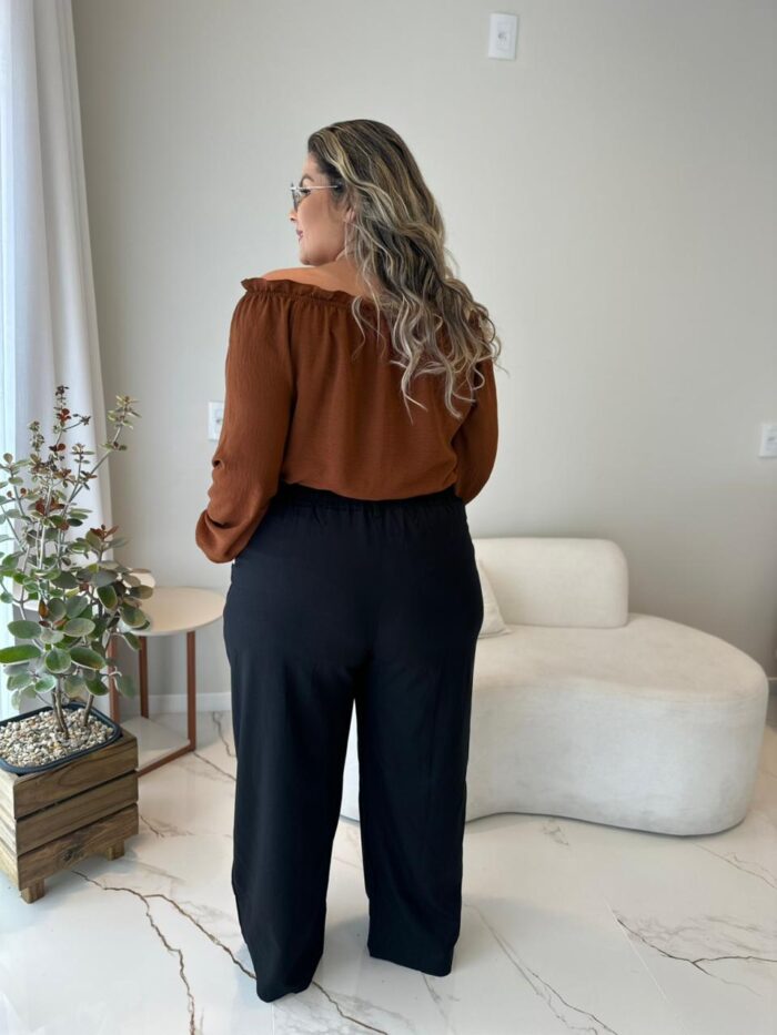 blusa cornelia marrom plus size 2289 blusa cornelia marrom plus size 2289