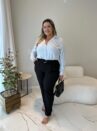 camisa giulia azul plus size 2316