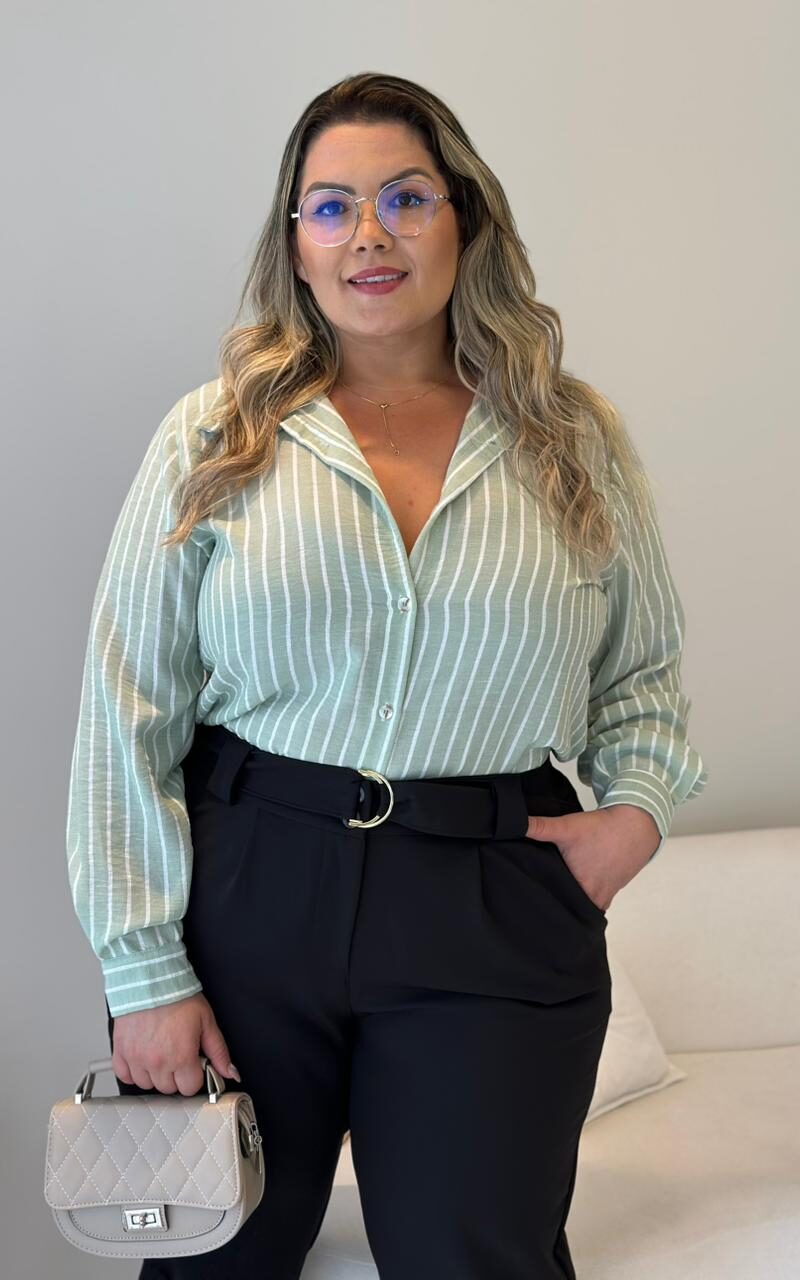 calça ludy preta plus size 2326