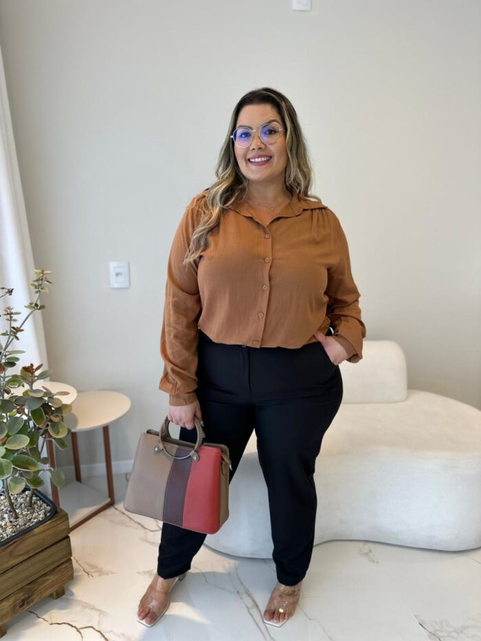 calça dakota preta plus size 2325