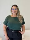 blusa jessy caramelo listrada plus size 2292