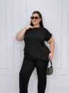 conjunto berenice preto plus size 2287