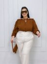 calça angela nude plus size 1298