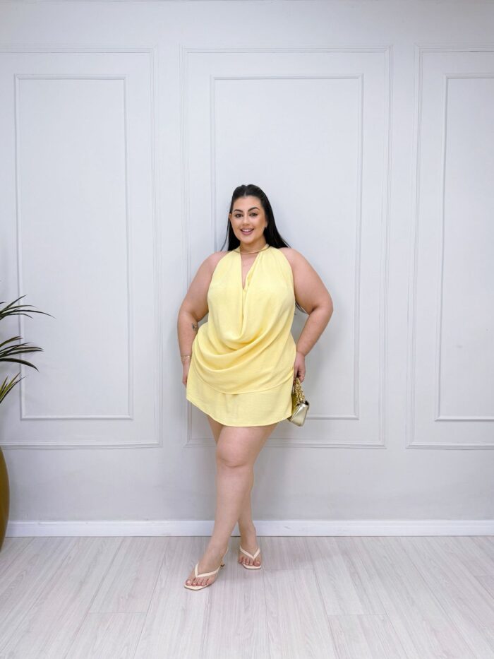conjunto tiana amarelo 2271 conjunto tiana amarelo 2271