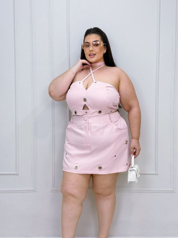conjunto berenice marrom plus size 2288 conjunto berenice marrom plus size 2288