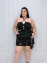 conjunto berenice marrom plus size 2288