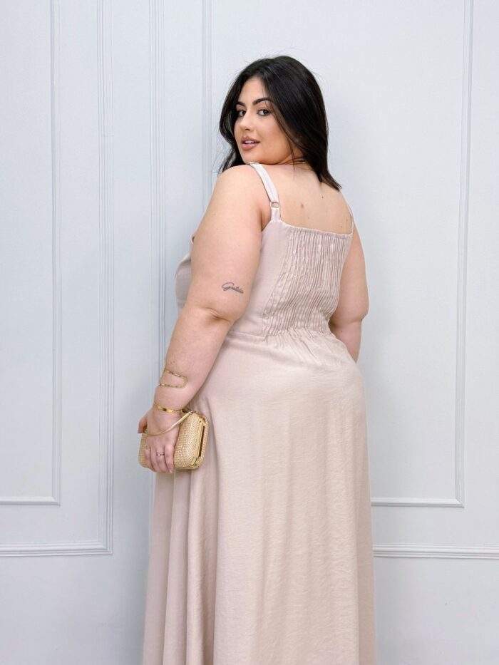 vestido solene marrom plus size 2366 vestido solene marrom plus size 2366