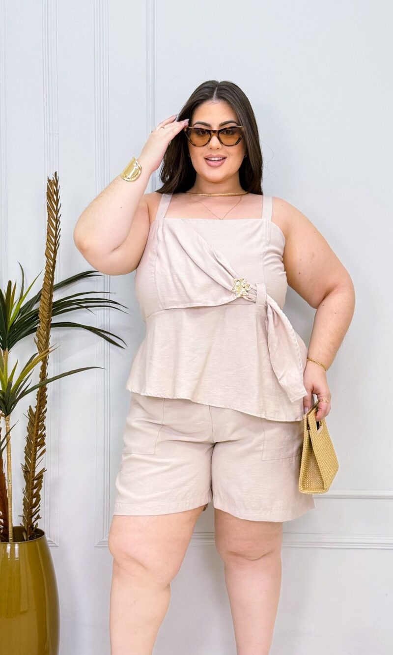 conjunto jana preto plus size 2364
