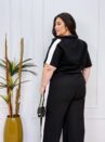 conjunto tefy preto plus size 2370