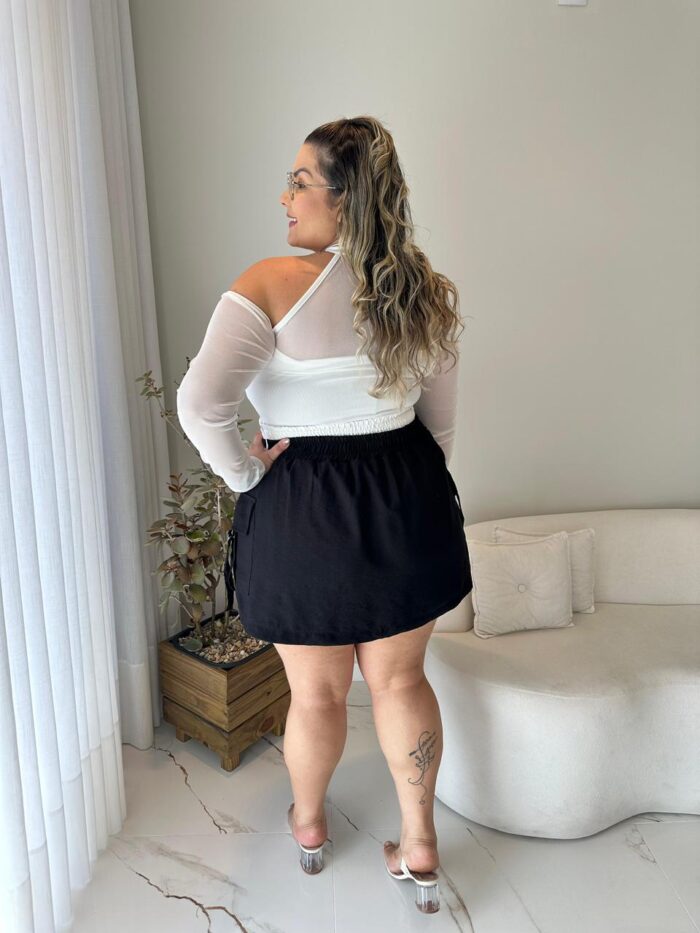 cropped taty preto plus size 2404 cropped taty preto plus size 2404