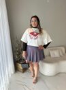 cropped minnie preto plus size 2391