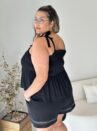 conjunto saionara nude plus size 2376