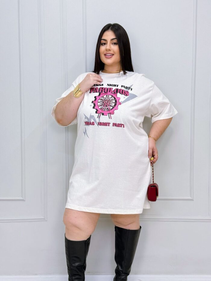 camisão lolla off white plus size 2400 camisão lolla off white plus size 2400