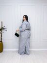 conjunto bibi listrado plus size 2388