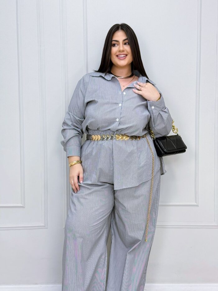 conjunto bibi listrado plus size 2388 conjunto bibi listrado plus size 2388