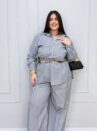 conjunto bibi listrado plus size 2388