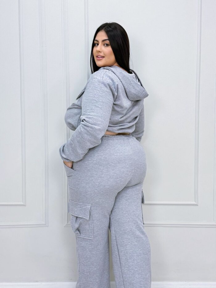 conjunto marieta cinza plus size 2415 conjunto marieta cinza plus size 2415