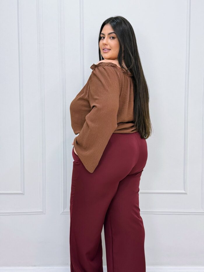 blusa nona vinho plus size 2380 blusa nona vinho plus size 2380