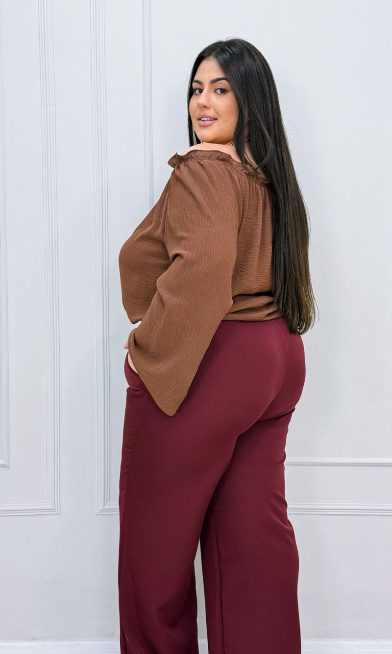 blusa nona vinho plus size 2380 blusa nona vinho plus size 2380