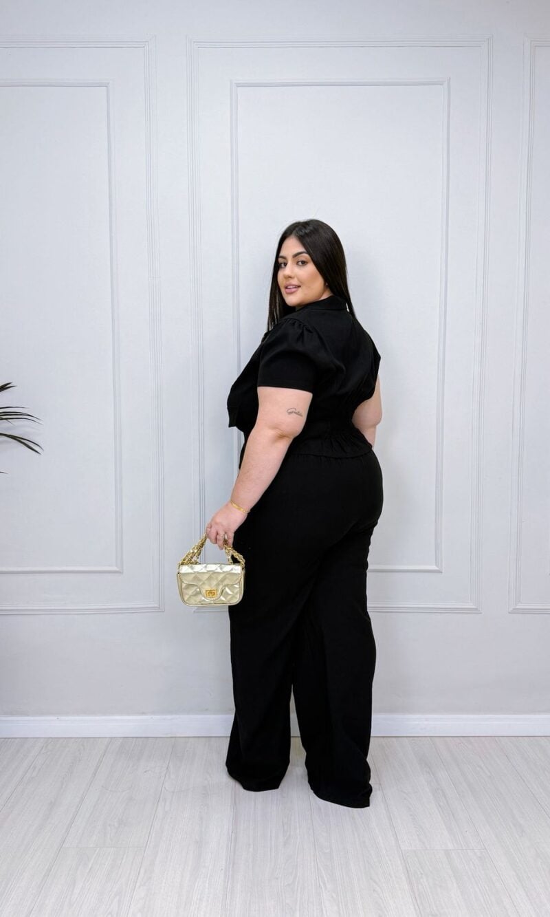 conjunto estela vinho plus size 2359