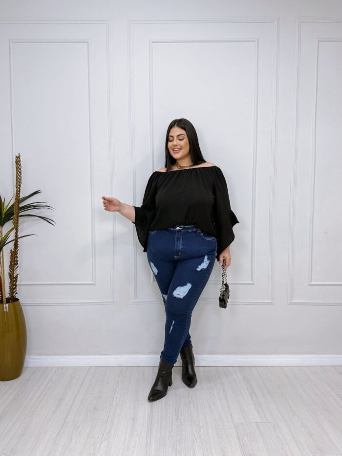 blusa ilma branca plus size 2373 blusa ilma branca plus size 2373