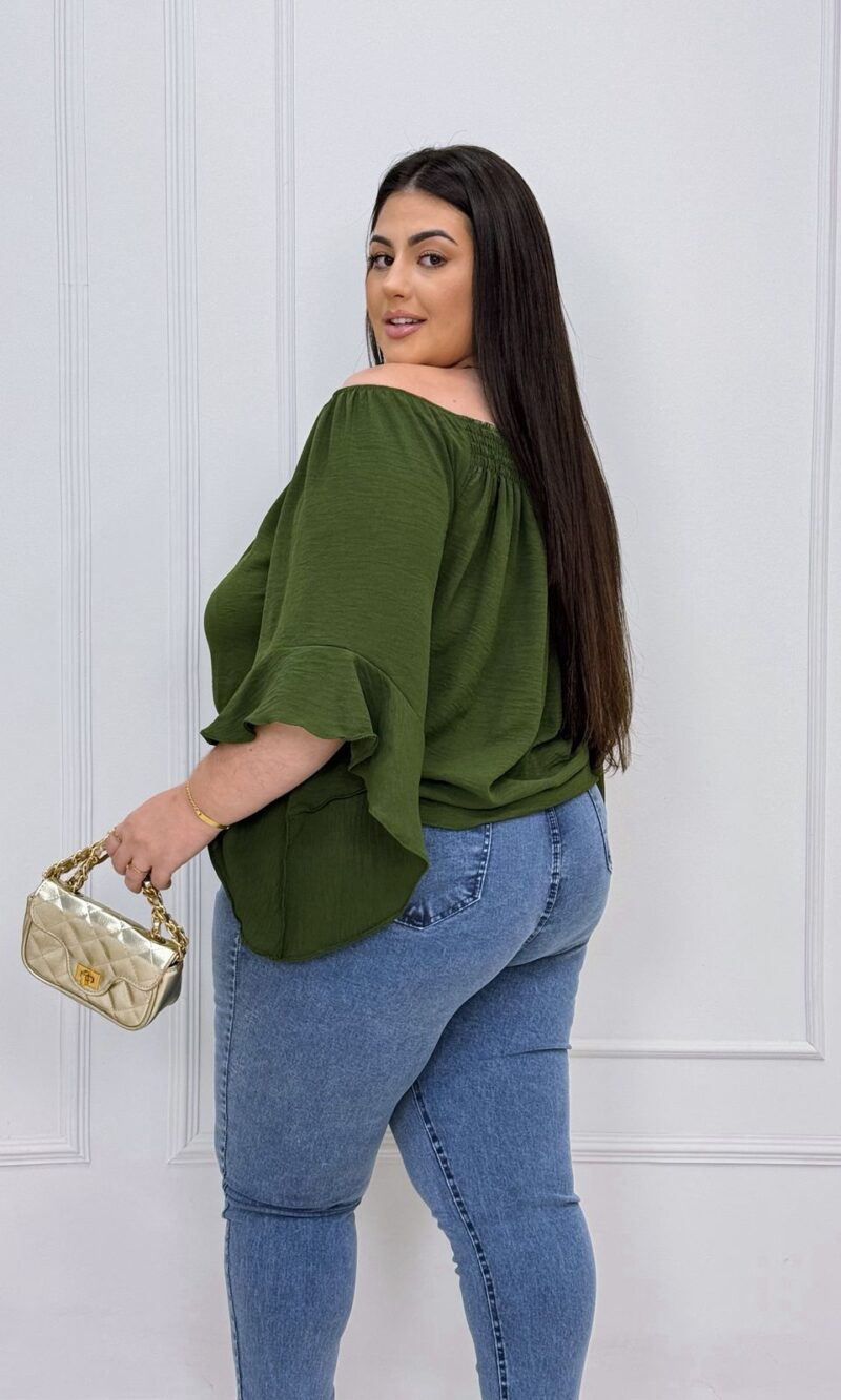 blusa ilma marrom plus size 2371