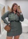 conjunto selenita verde plus size 2488
