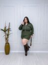 conjunto selenita verde plus size 2488