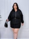 conjunto selenita preto plus size 2489