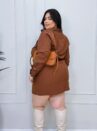 conjunto selenita marrom plus size 2490