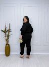 conjunto zenita preto plus size 2493