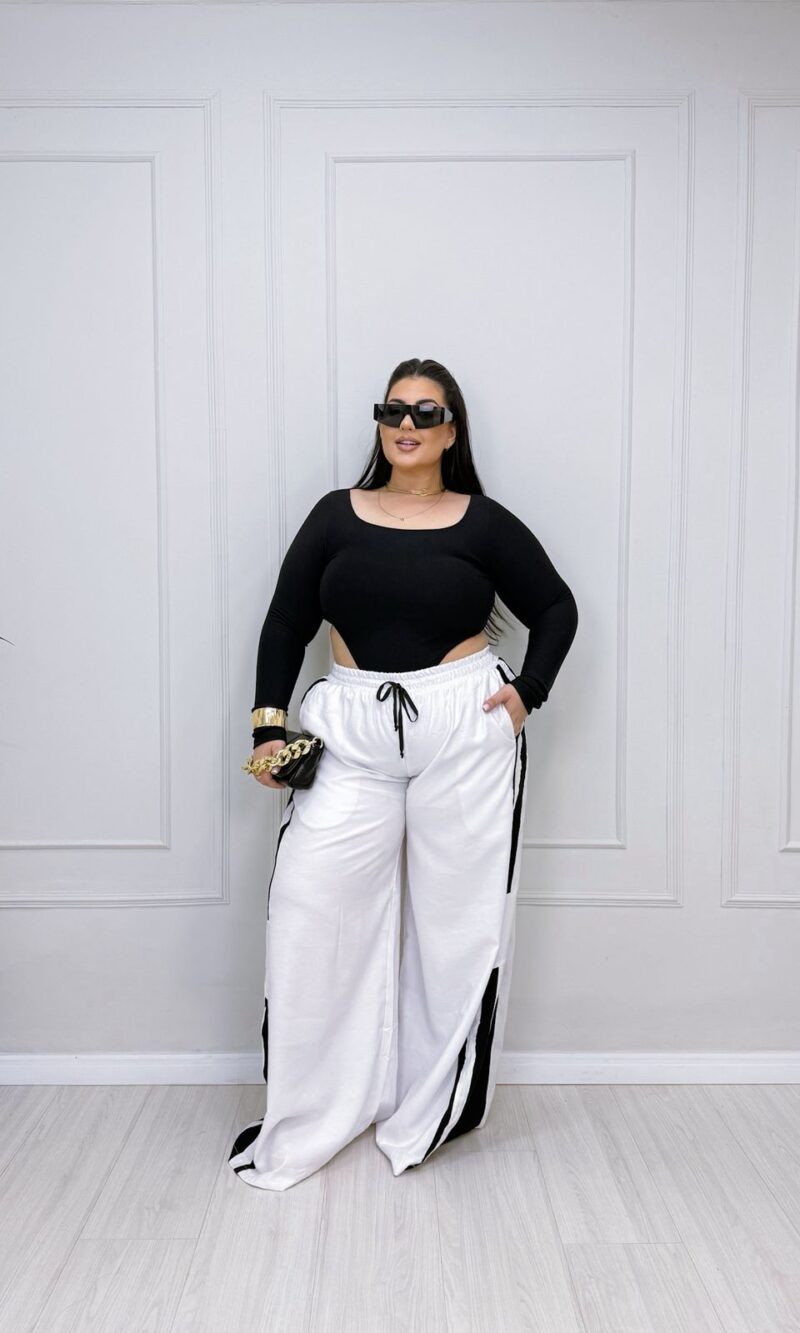 calça dublin branca plus size 2318