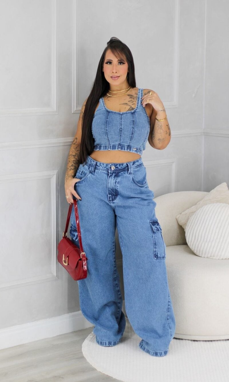 calça elisa jeans plus size 2562