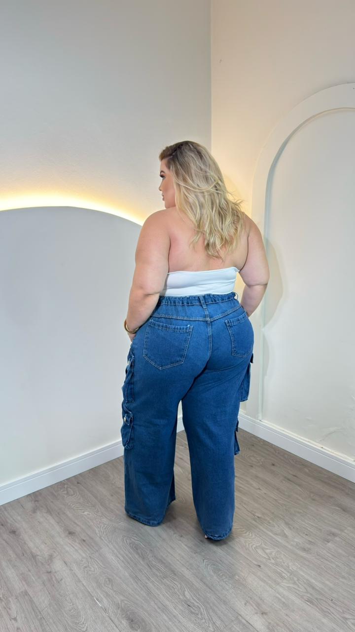 cropped maya preto plus size 2663