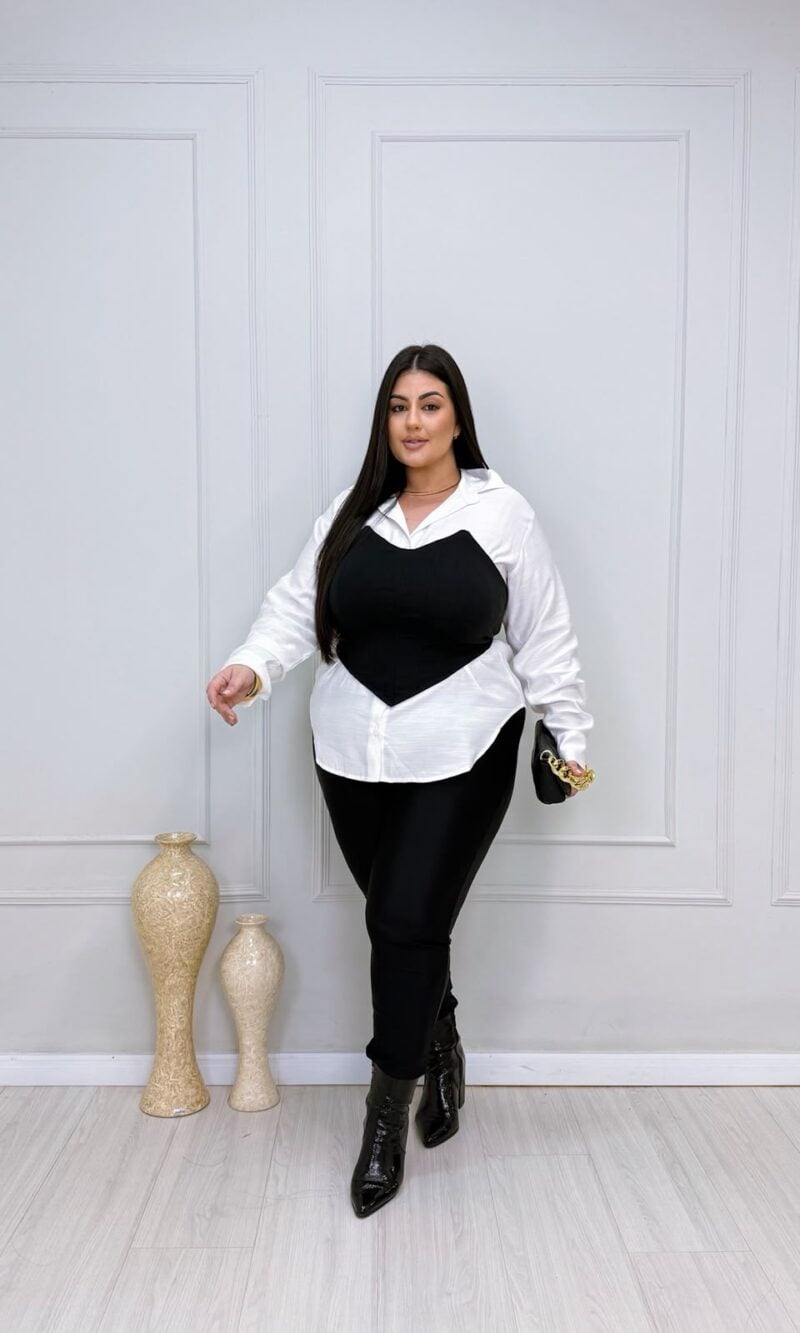 camisa regiane off white 2524