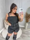 jaqueta texas preta 2714