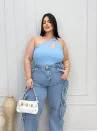 body danúbia azul plus size 1329
